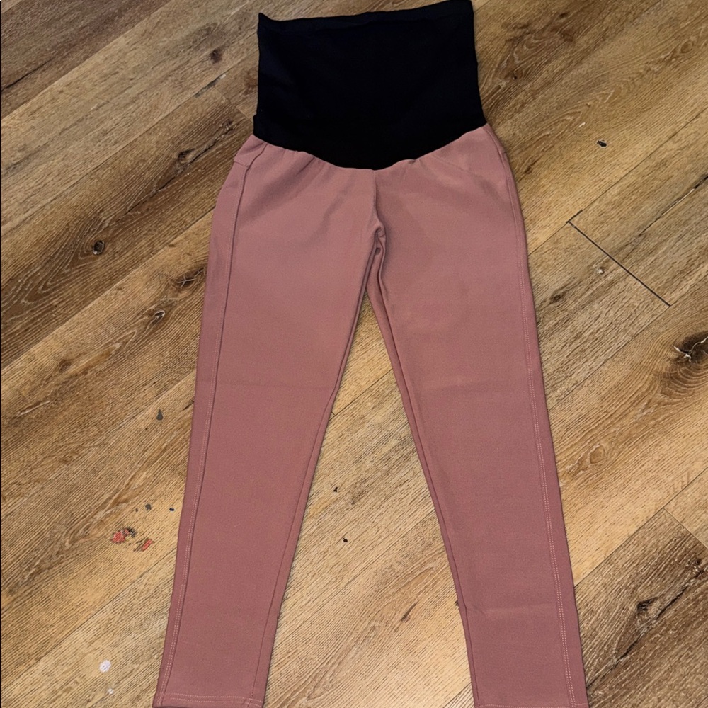 Conceited Maternity Pink Pants size Small